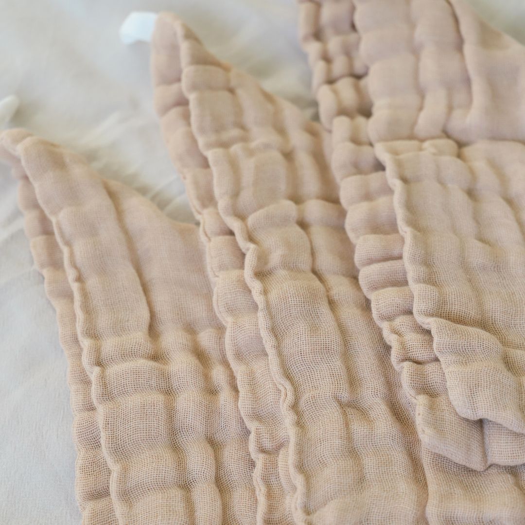 Organic Cotton Reusable Baby Wipes (5-Pack)