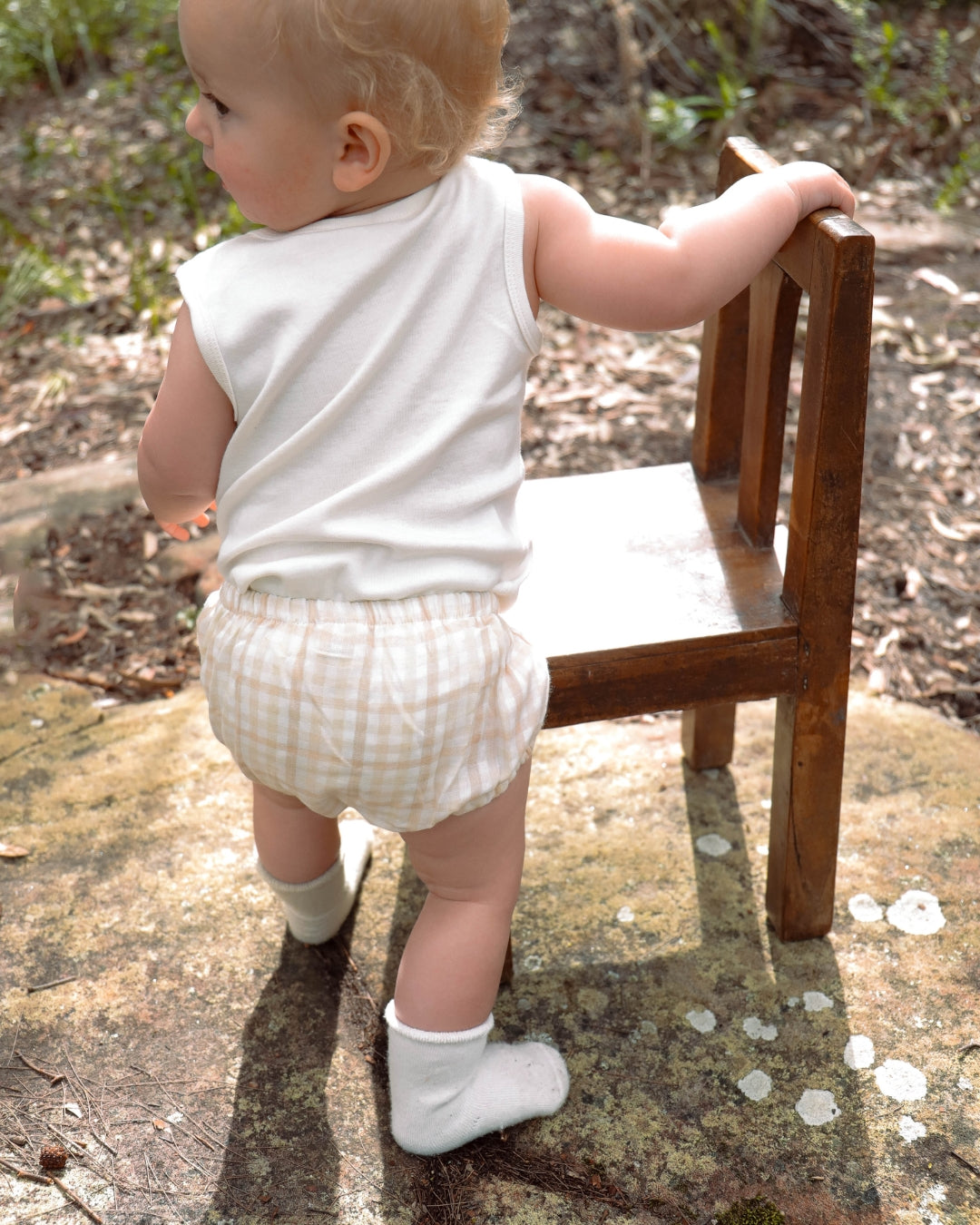 Organic Cotton Sleeveless Baby Bodysuit