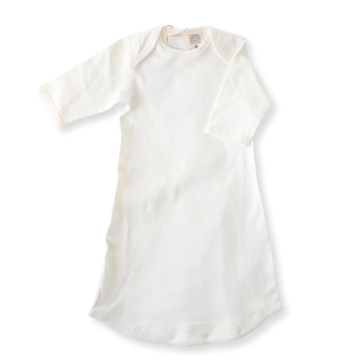 Organic Cotton Sleeping Gown (Interlock Knit)