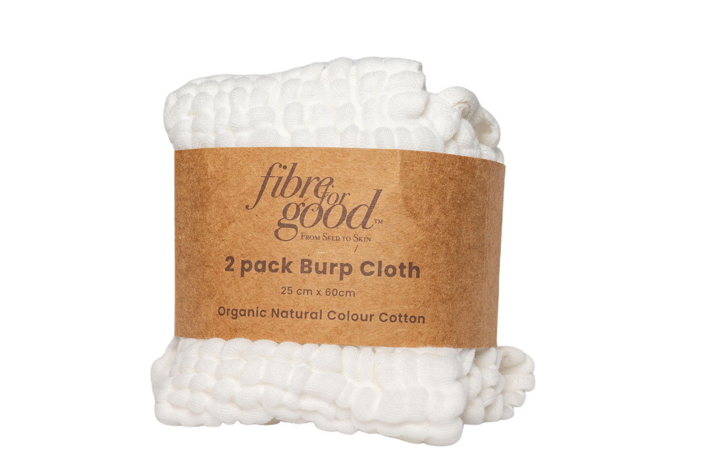 Organic Cotton Reusable Baby Wipes (5-Pack)