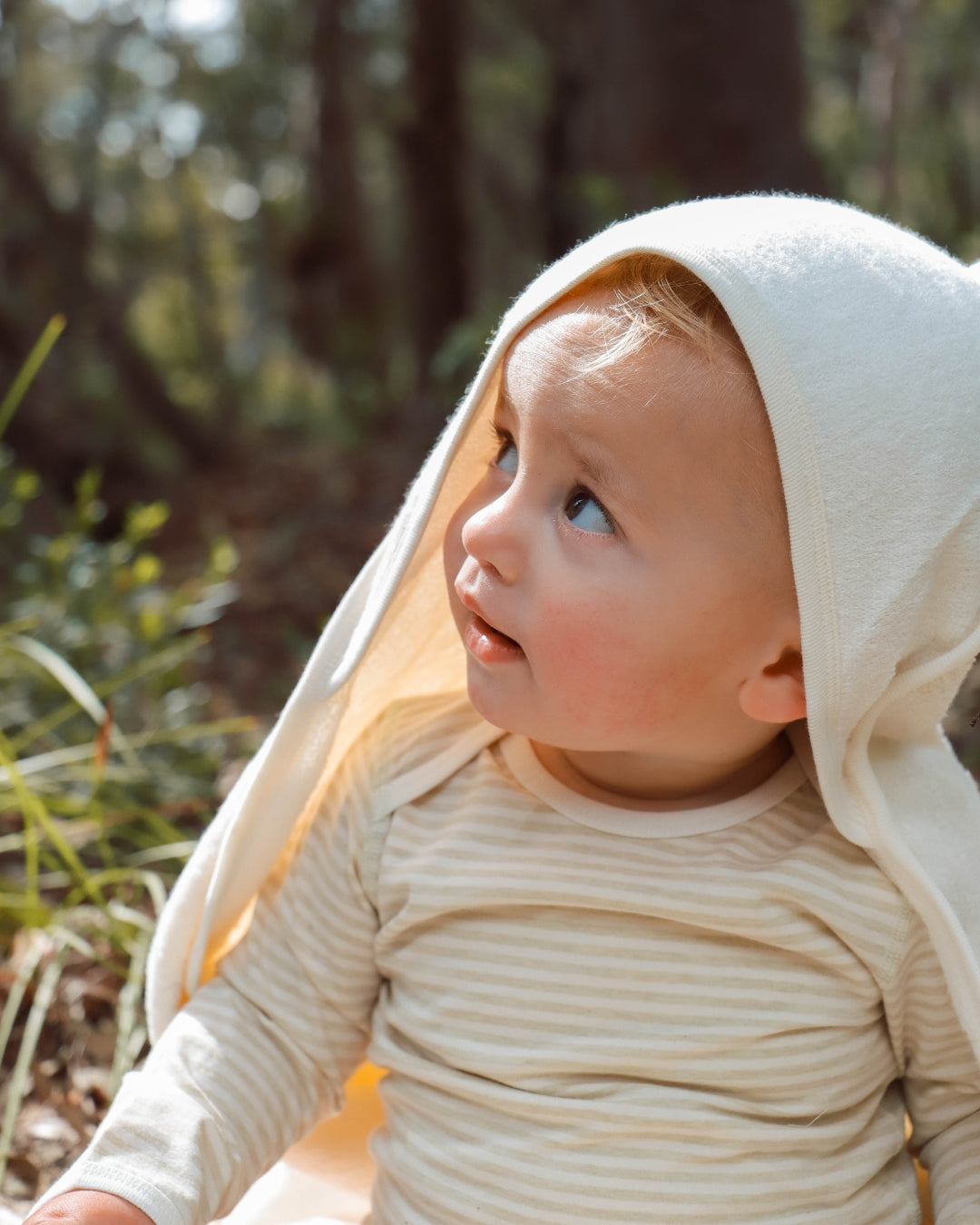 Organic Baby Hooded Bath Towel