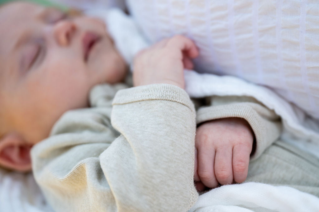 Organic Cotton Zip Baby Romper