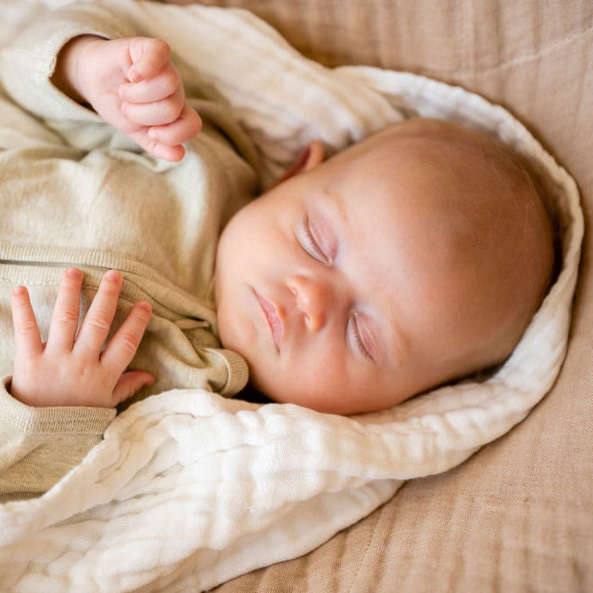 Organic Cotton Baby Muslin Wrap