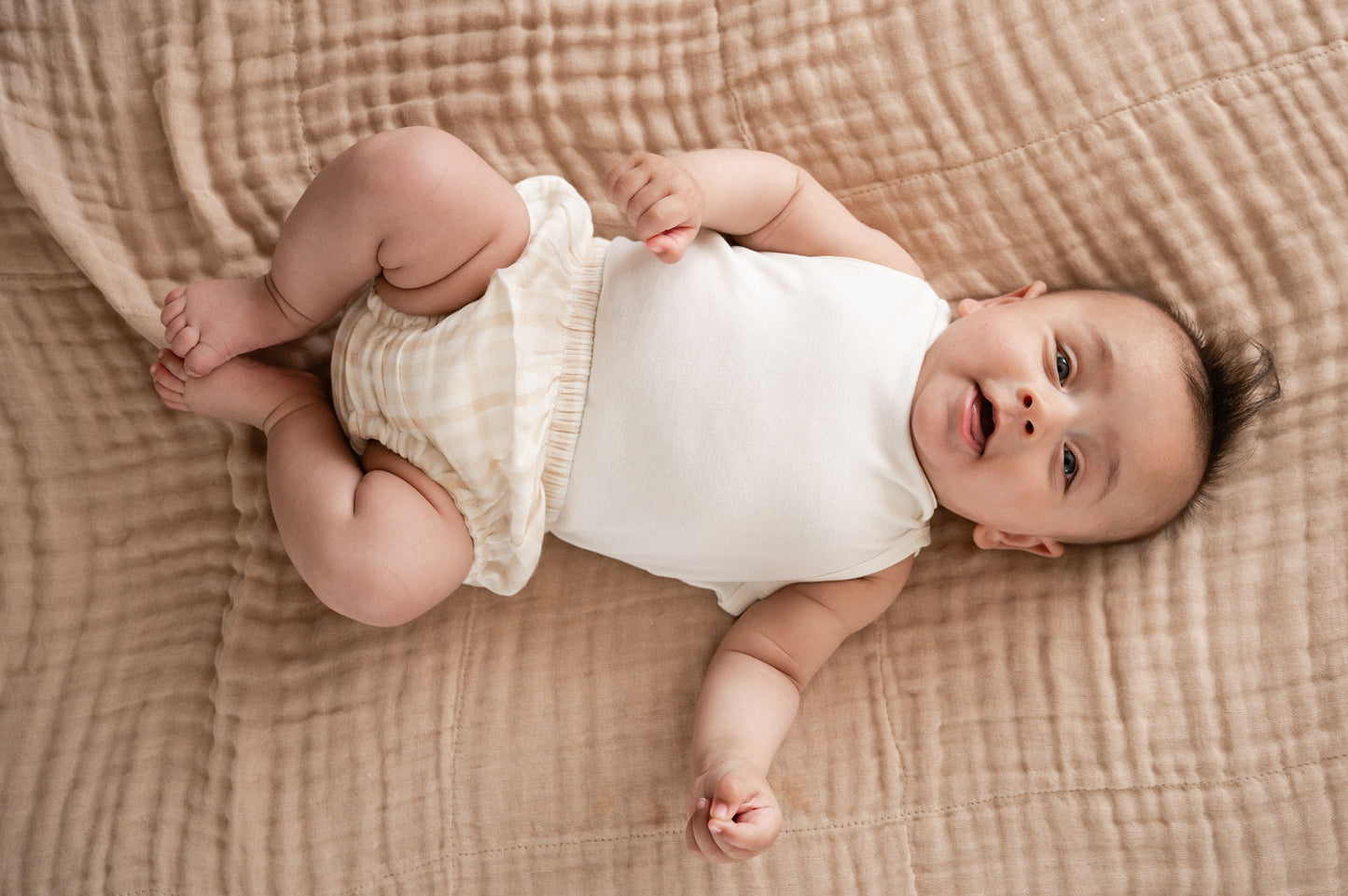 Organic Cotton Sleeveless Baby Bodysuit