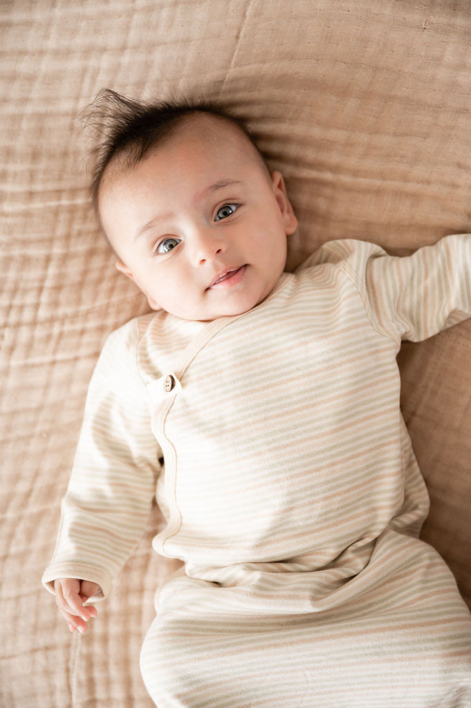 Organic Cotton Baby Knotted Sleeping Bag