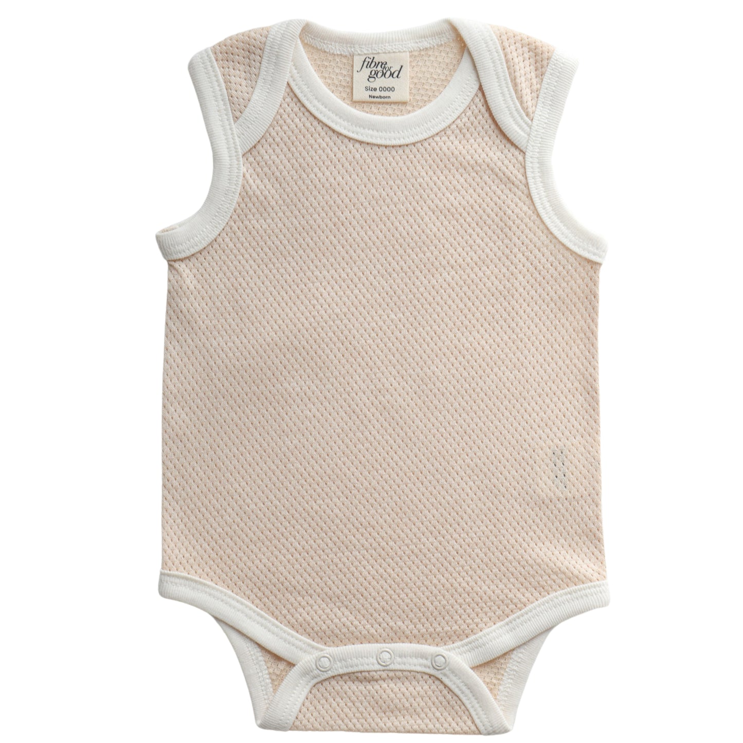 Organic Cotton Mesh Baby Bodysuit