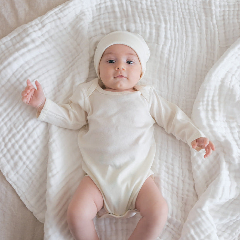 Organic Baby Long Sleeve Bodysuit