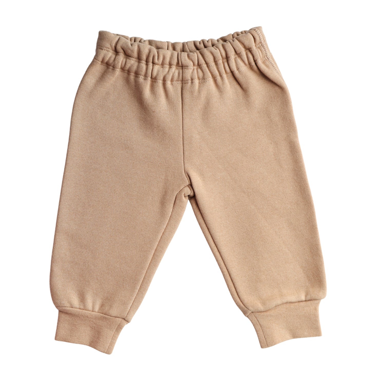 Undyed Organic cotton fleece track pants