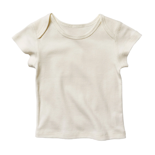 Baby short sleeve Tee, Natural White