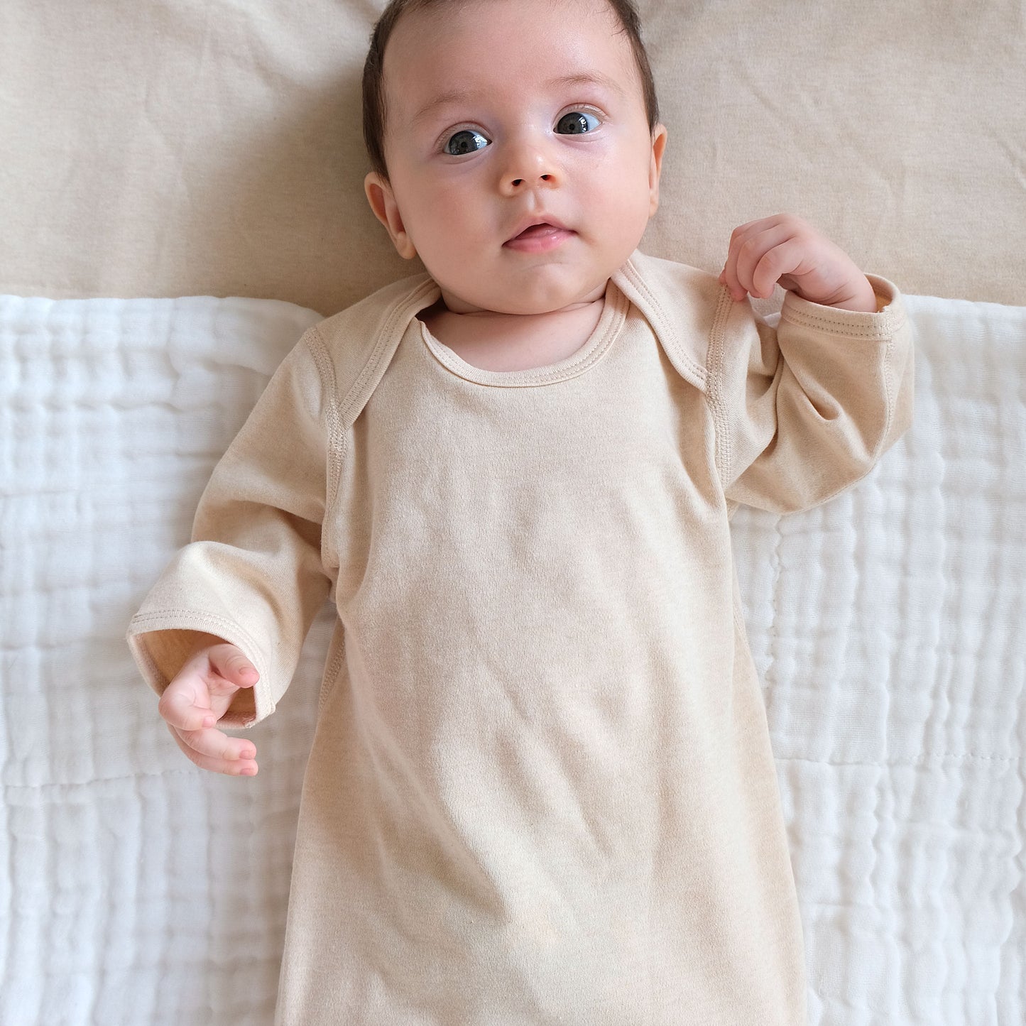 Organic Cotton Sleeping Gown (Interlock Knit)