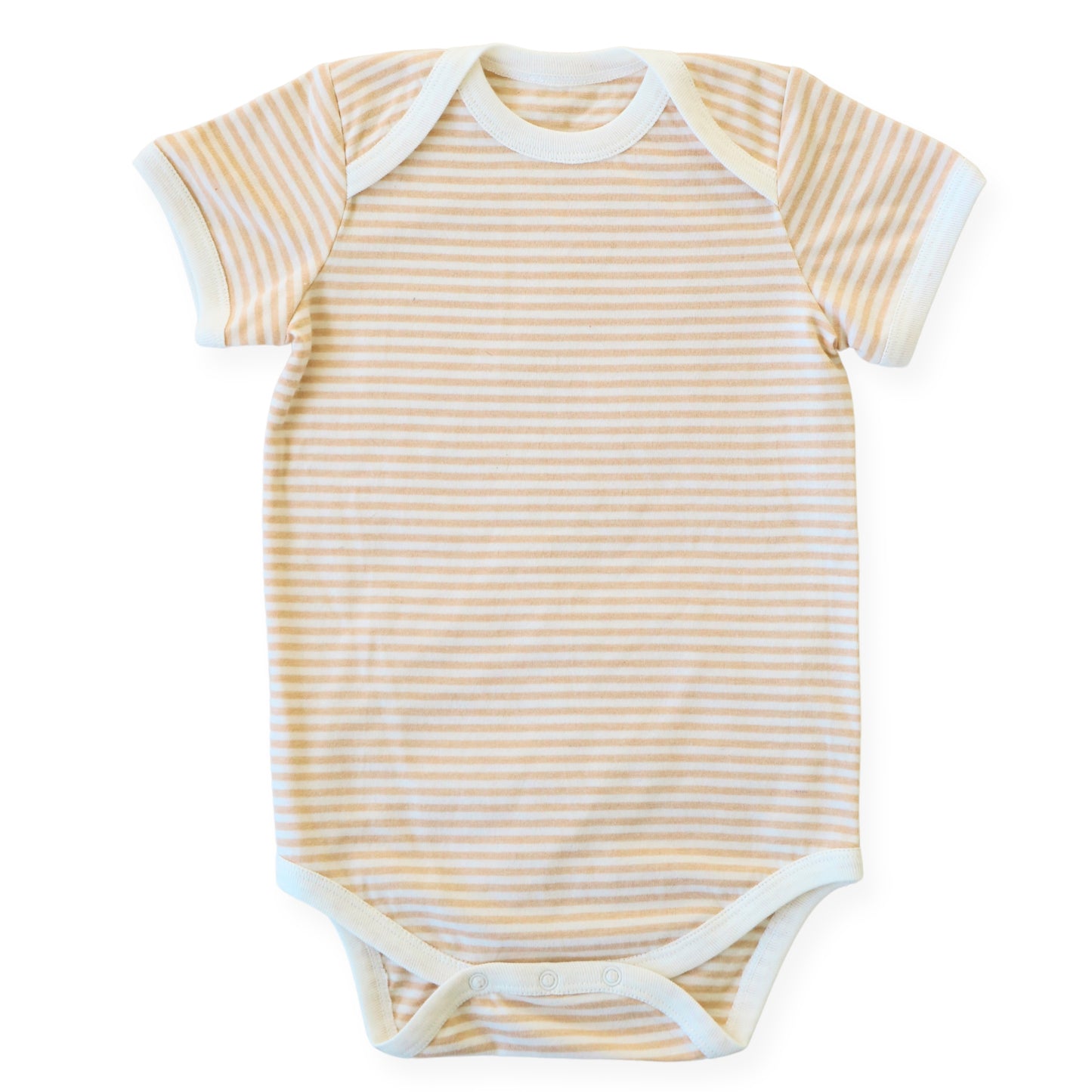Organic Cotton Stripe Jersey Bodysuit