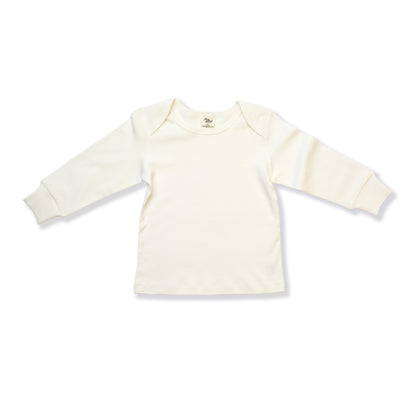 Baby Long sleeve Tee, Natural white