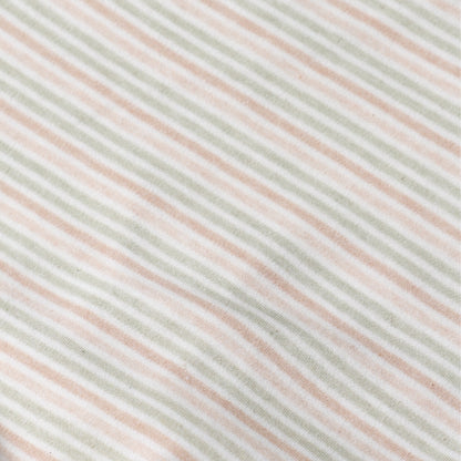 Undyed Organic Cotton Multi Striped Bodysuit