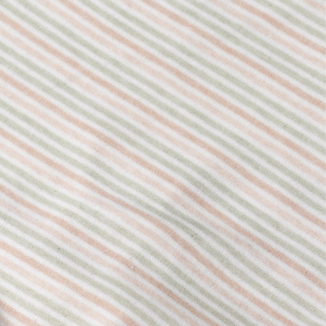 Undyed Organic Cotton Multi Striped pants