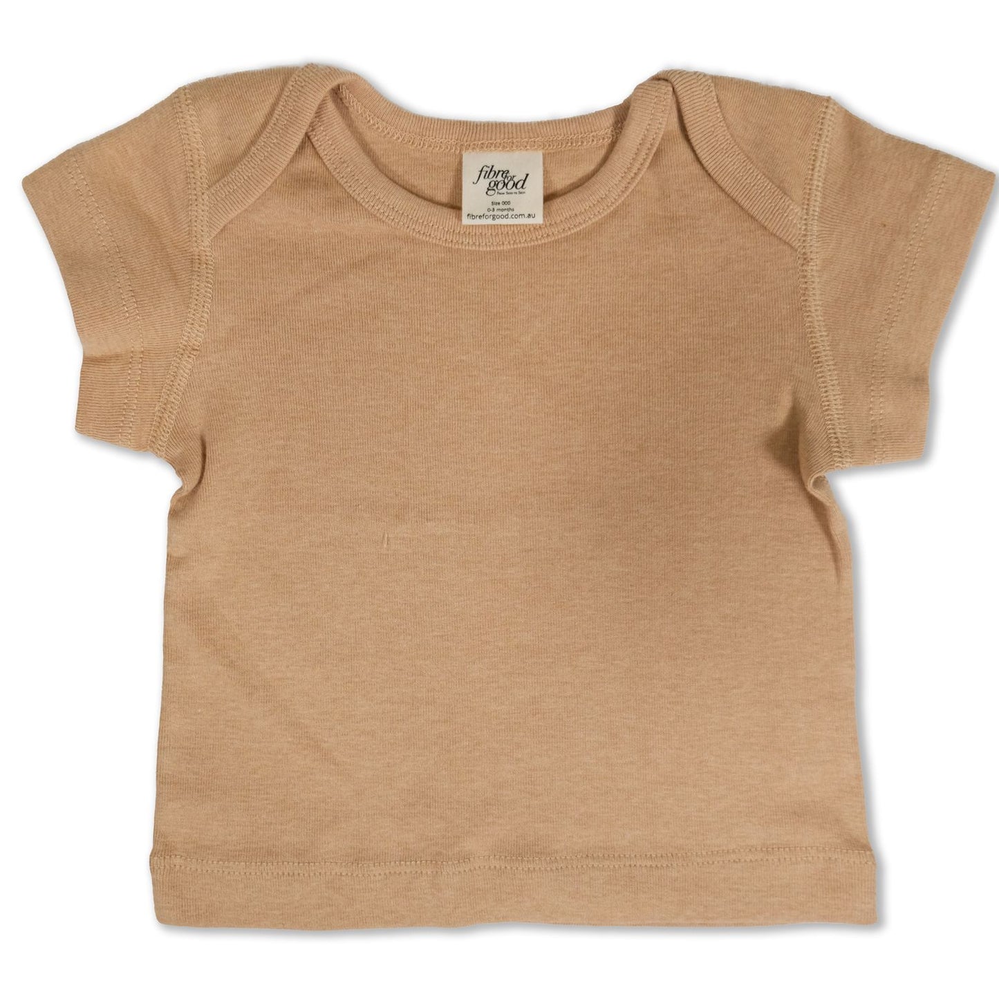 Baby short sleeve Tee, Dark Brown
