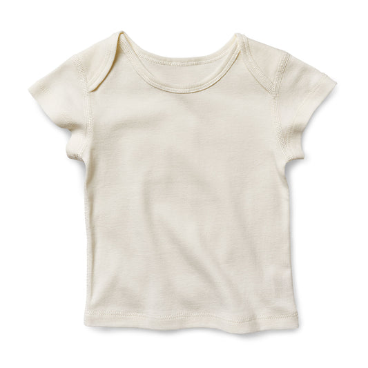 Baby short sleeve Tee, Natural White