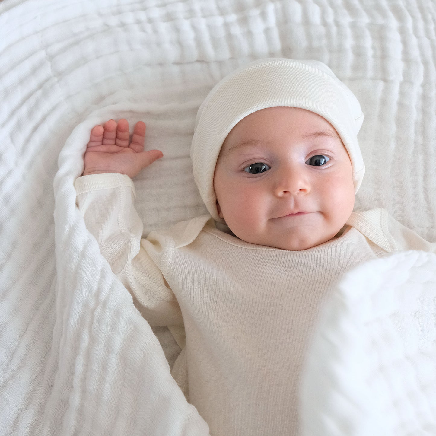 Baby in Muslin Wrap