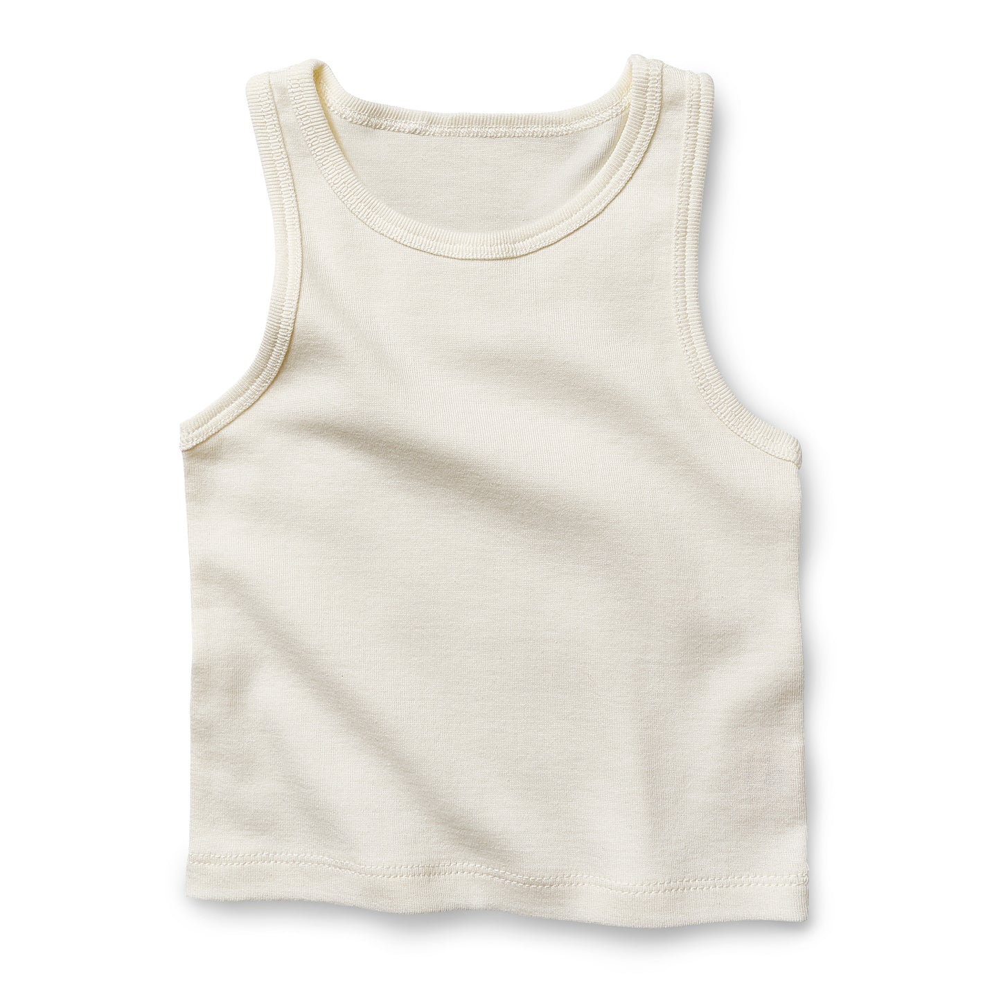 Baby Singlet , Natural White