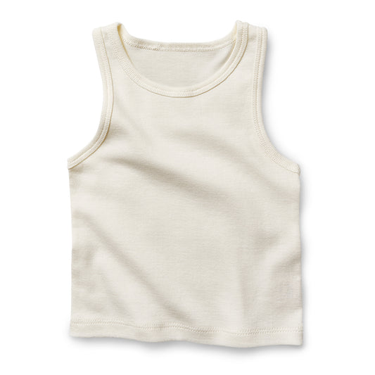 Baby Singlet , Natural White
