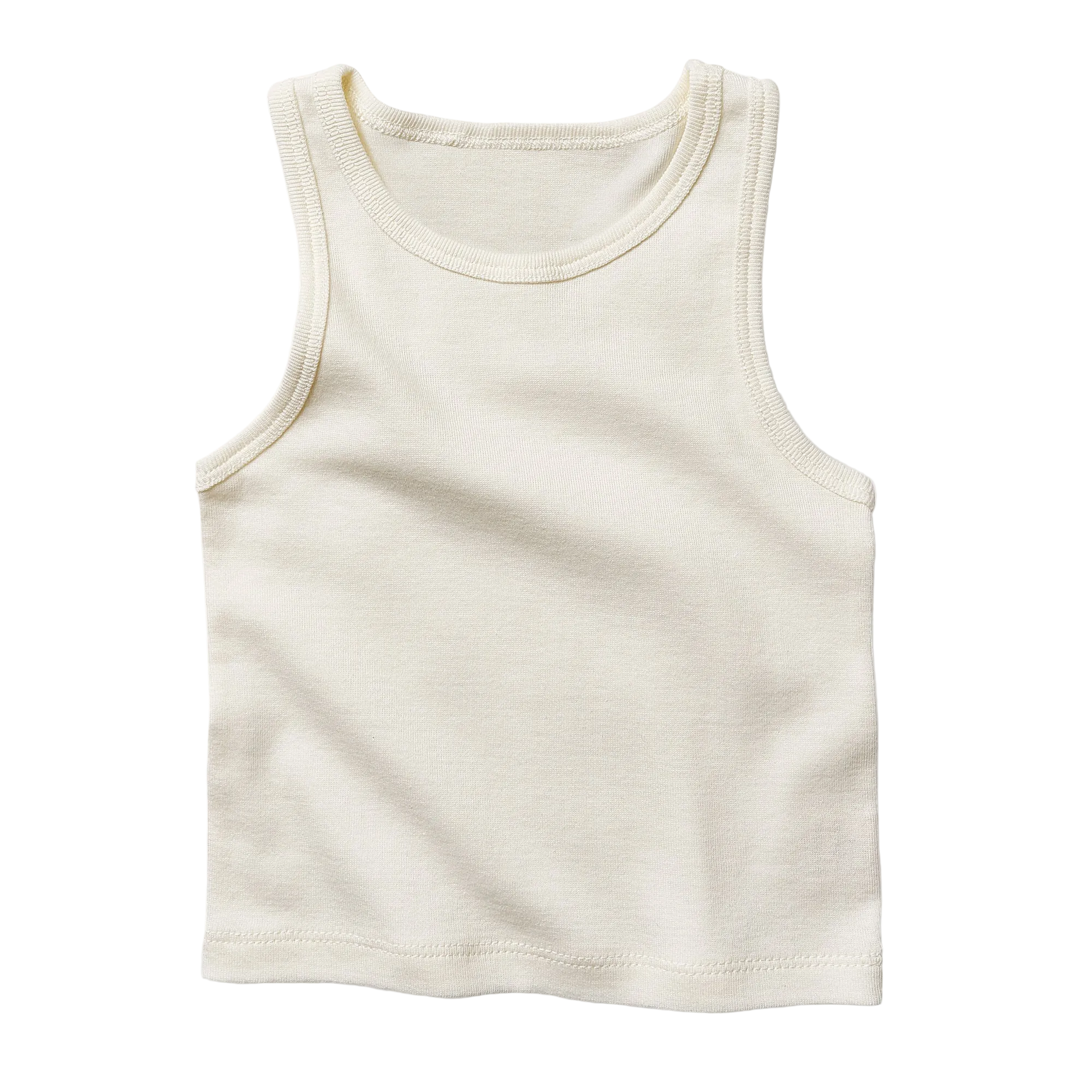 Baby Singlet , Natural White