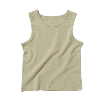 Baby Singlet, Sage Colour