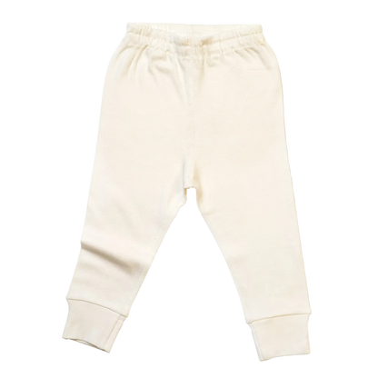 Baby long pants, Natural white