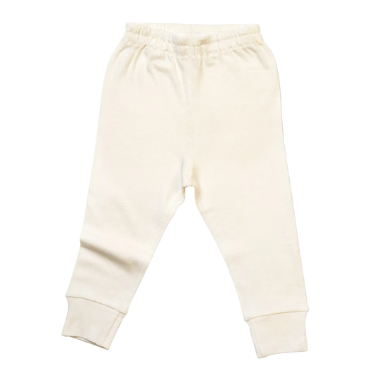 Baby long pants, Natural white