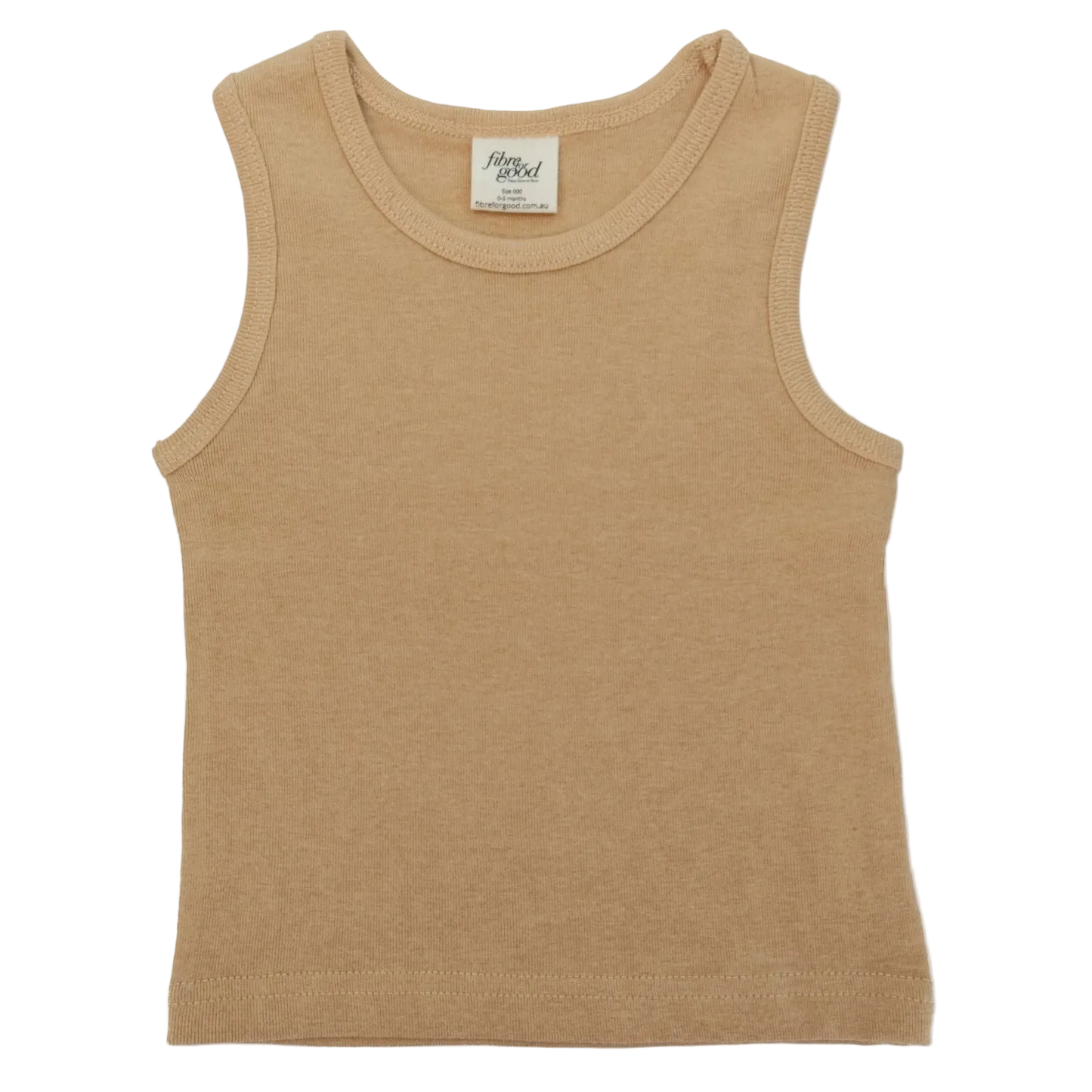 Baby Singlet, Dark Brown