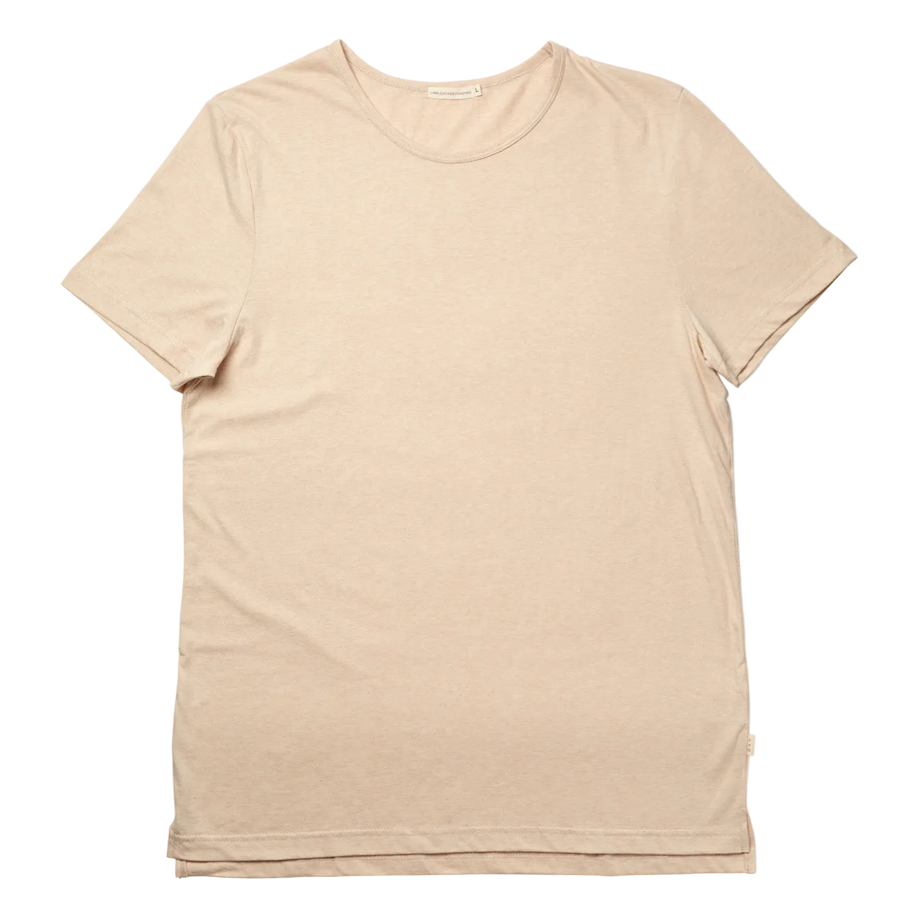 Organic Undyed /Unbleached Mens Crew Tee 