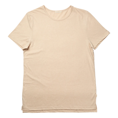 Organic Undyed /Unbleached Mens Crew Tee 
