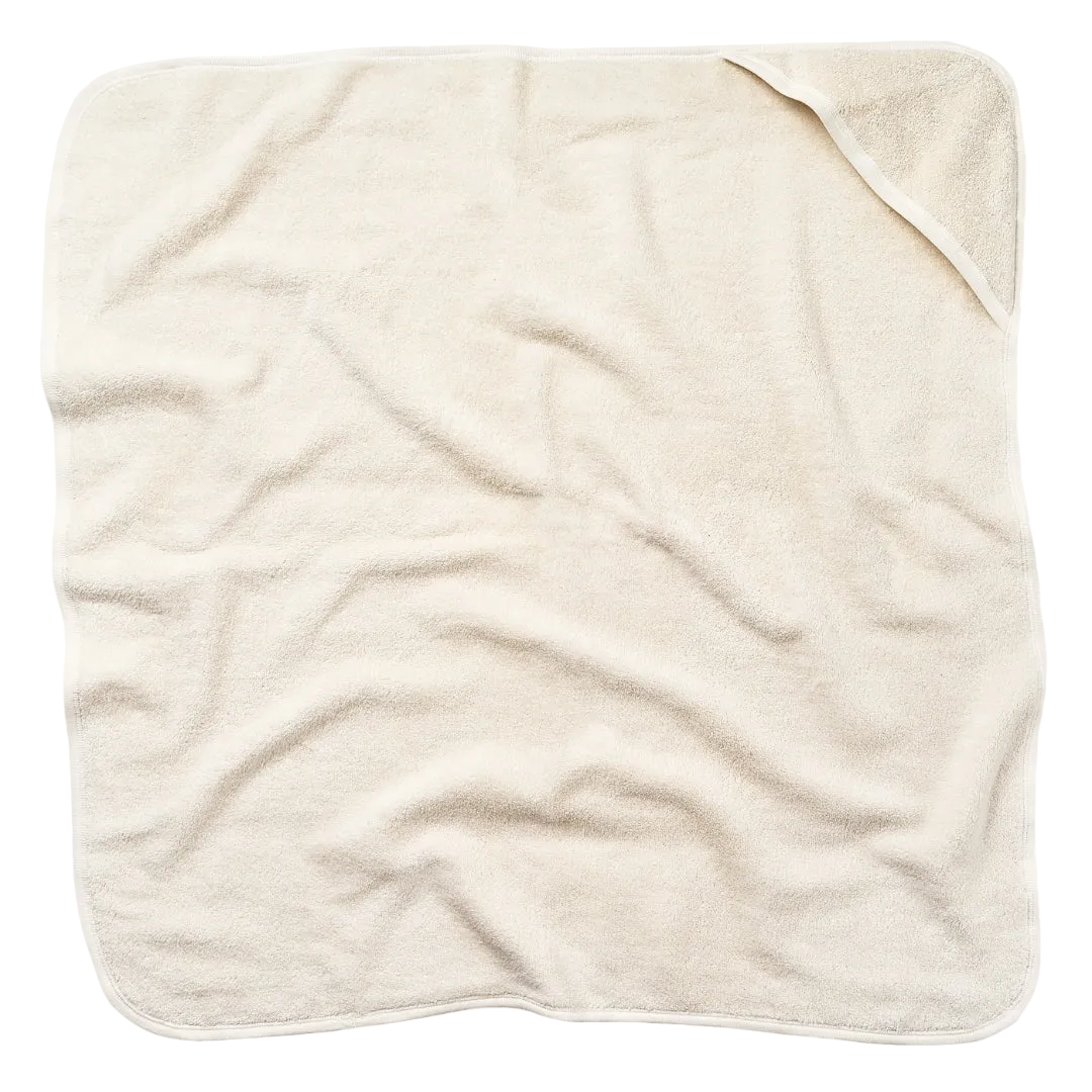 Natural Organic Cotton White Towel Super soft 