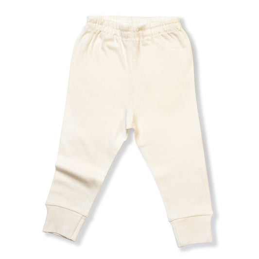 Baby long pants, Natural white