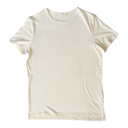 Undyed organic natural colour mens tee 
