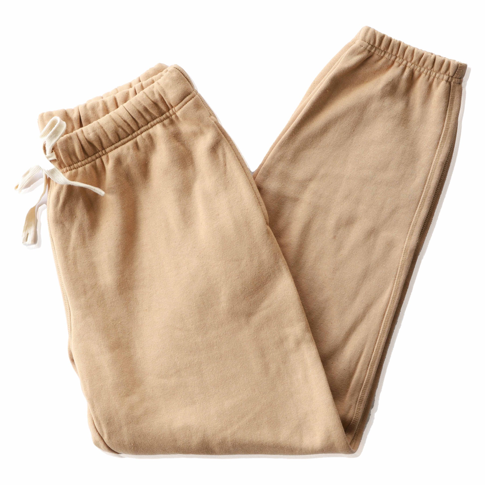Adult Unisex Track Pant – Brushed Fleece , Light Brown